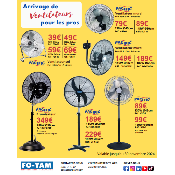 FO-YAM Electroménager-Climatisation